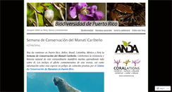 Desktop Screenshot of biodiversidadpr.com
